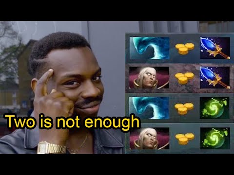 What if you have 4 Cataclysm? 200 IQ Wombo Combo! (Invoker Morphling Combo 7.23)