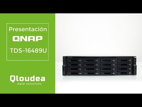 Presentacion TDS-16489U - NAS empresarial de 16 Bahías