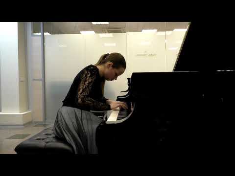 С. Слонимский, Прелюдия и Фуга ре-бемоль мажор. Исполняет Екатерина Мухамадиярова.