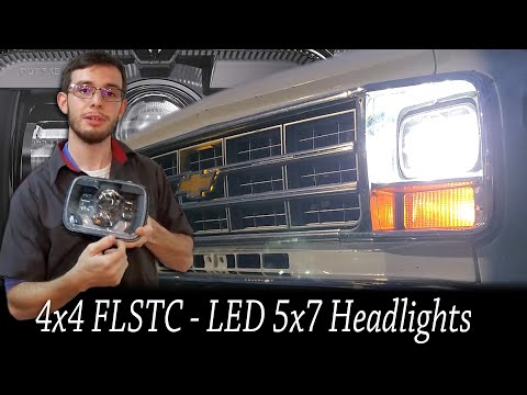 Super Bright LED Headlight with DRL and Turn Signals - Review and Install
