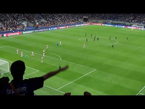 Inter vs Slavia Praga 17/09/19 - Barella Goal 2 Anello Verde