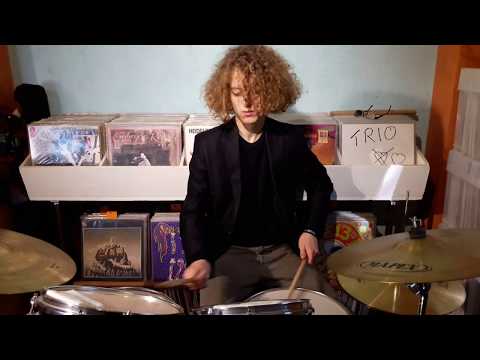 Spontaneous Drum Solo - John Winston Berta checks out some drums