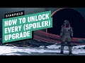 Starfield: How to Unlock All the VERY SPOILERY UPGRADES