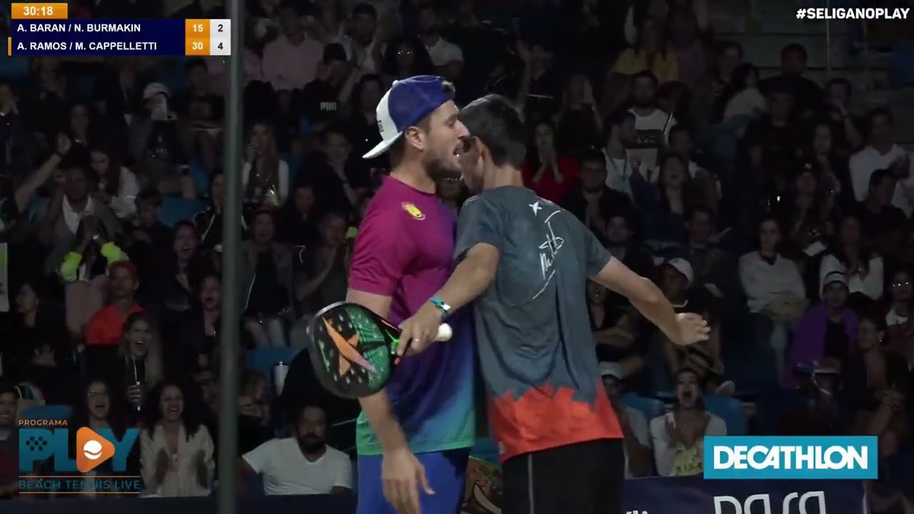 MELHORES MOMENTOS FINAL BEACH TENNIS SAND SERIES BRASÍLIA A RAMOS/M CAPPELLETTI X A BARAN/N BURMAKIN