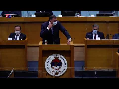 Dodik-sta su umislili,pricaju o bankama,ovom onom, zna se ko je prodao banku za 1euro,