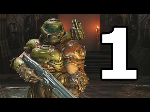 Doom Eternal Walkthrough Part 1 - No Commentary Playthrough (PS4)