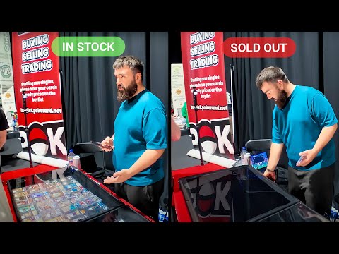 I Sold Out in the UK! | Pokémon Vendor POV