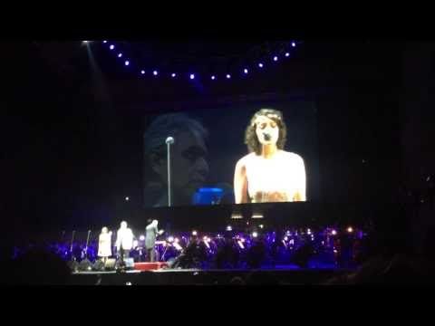 GABY MORENO ANDREA BOCELLI GUATEMALA 2013
