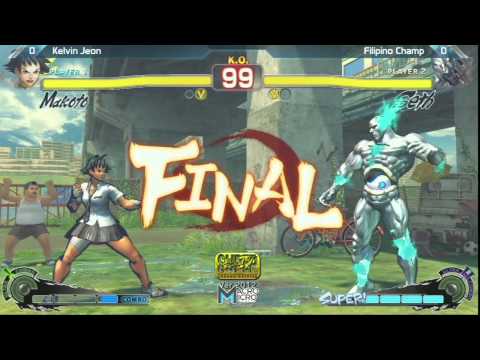 SSF4: Kelvin Jeon vs Filipino Champ - Alpha Clash 11
