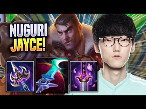 NUGURI DOMINATING WITH JAYCE! - DK Nuguri Plays Jayce TOP vs Gangplank! | Season 2022