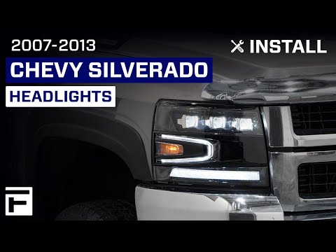 How To: Install 07-13 Chevrolet Silverado LED Headlights | FORM Lighting
