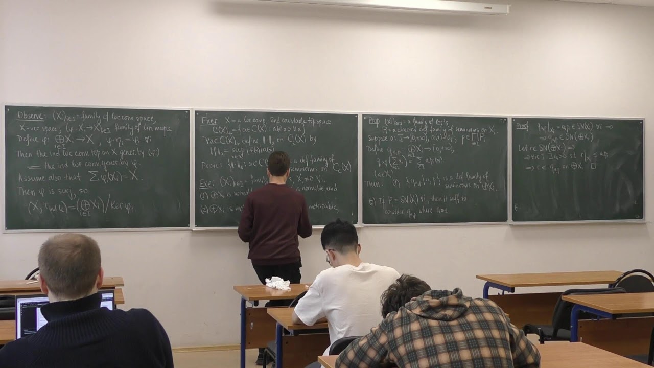 Topological Vector Spaces. Lecture 6. A. Pirkovskii