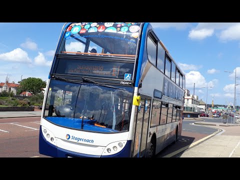 (Coastal ride) 19644/SP60 DSV-Stagecoach Sunderland-Dennis Trident 2/ADL Enviro 400