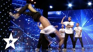 Look, No Hands! | EPIC Breakdance Crew | Auditions Week 3 | Românii au talent