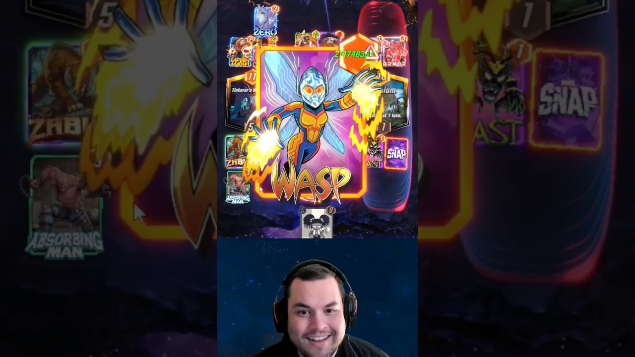 How We Got Wasp To 2 Billion+ Power In Marvel Snap! - Marvel Snap #marvelsnap