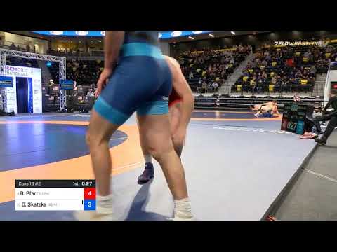 86 Kg Consolation Brett Pfarr Gopher Wrestling Club RTC Vs Devin Skatzka Gopher Wrestling Club RTC