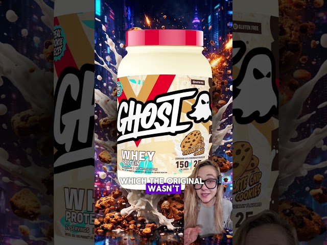 GHOST Chocolate Chip Cookie Protein Replaces Chips Ahoy (Gluten-Free & Permanent)