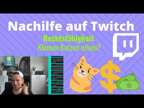 Tutoring on Twitch - Legal capacity: Can cats inherit?