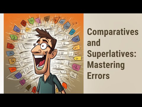 Cracking the Code of Comparatives and Superlatives: Error Correction!