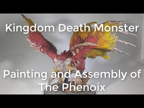 Kingdom Death Monster: Painting and Assembly of The Phoenix