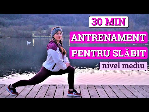 30 MIN ANTRENAMENT INTENS PENTRU SLABIT | Slabeste Tot Corpul | Cardio HIIT |  Fara Echipament