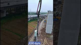 How Pier Foundations Are Reinforced & Poured 🤯🏗️ #Construction #Engineering