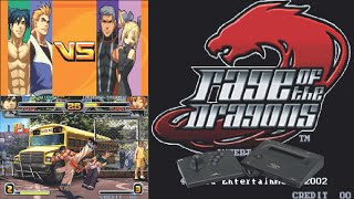 Rage Of The Dragons Neo Geo - C&M Playthrough