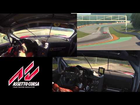 Assetto Corsa 1.0 - Real vs Sim - Ferrari 458 GT2 - Spa Francorchamps