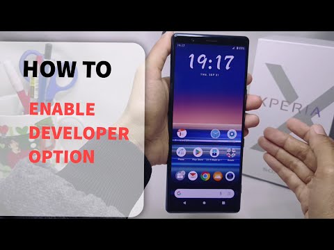 How To Enable Developer Options On Sony Xperia