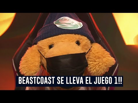 Reacción INTERNACIONAL al final del juego 1 de BEASTCOAST VS PSG.LGD
