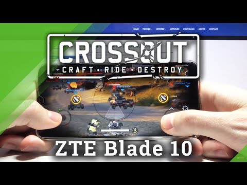 Test Game Crossout Mobile on ZTE Blade 10 | MediaTek Helio P60 | 2 GB RAM | Gameplay - FPS Check