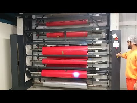 SYSTEO INDUSTRIE - CAROUSEL VERTICAL ROTATIF POUR CYLINDRES D'IMPRESSION