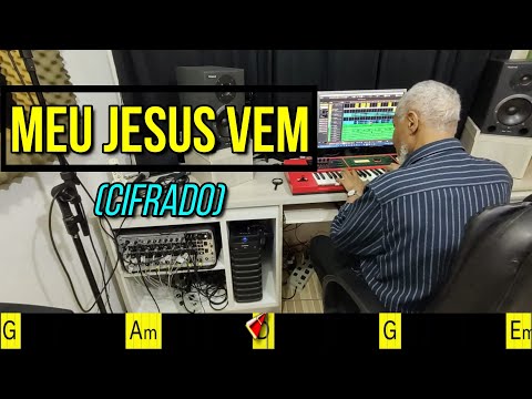 MEU JESUS VEM - 451. HARPA CRISTÃ- (CIFRADO) - Carlos José