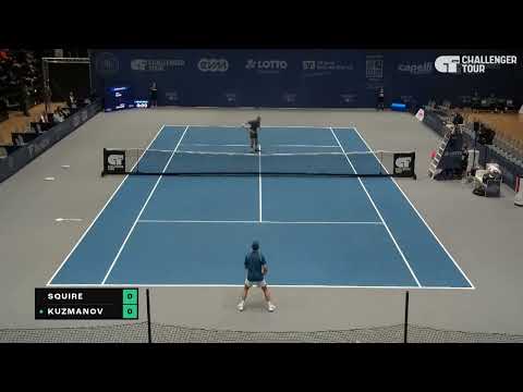 Henri Squire (GER) Vs Dimitar Kuzmanov (BUL) // Koblenz Open // 3-6 6-4 6-3 // [FULL MATCH]