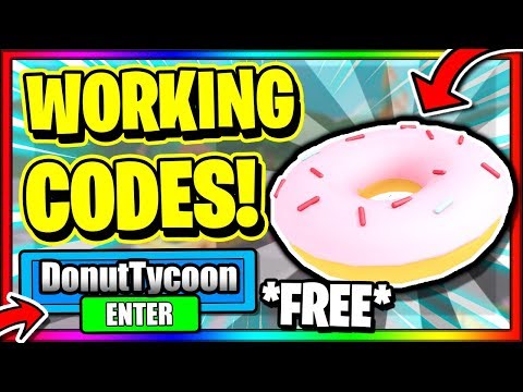 ALL *NEW* SECRET OP WORKING CODES! Donut Bakery Tycoon