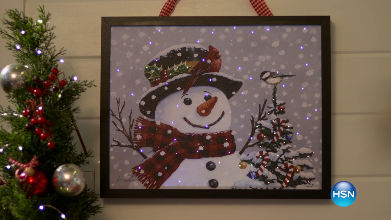 Lighted Canvas Wall Hangings