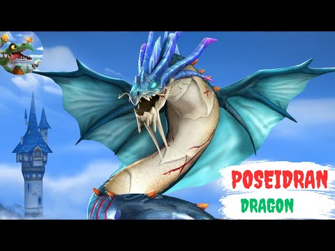Poseidran Dragon Gameplay Walkthrough (iOS, Android)