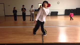 8 year old Romeo dancing to "Start Over" by Flame