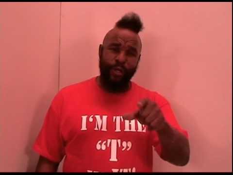 "The Mr T Birthday Video Card" Send One Today!