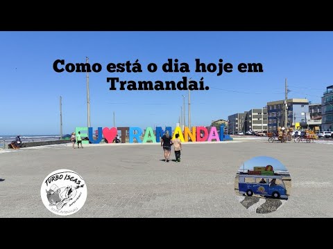 Praia de Tramandaí e Praia de Imbé hoje, Beira mar de Tramandai Beira mar de Imbé 20/04/24