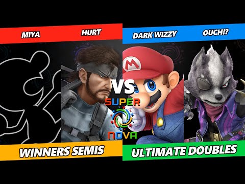 Supernova 2024 Winners Semis - Hurt & Miya Vs. Dark Wizzy & Ouch!? - Smash Ultimate Tournament