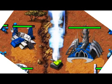 C&C: Remastered | 5 Player FFA - Lots of Nukes & Ion Cannons Launched