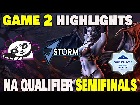 FIGHTING PANDAS VS J.STORM GAME 2 Bukovel Minor NA Qualifier Upper Bracket