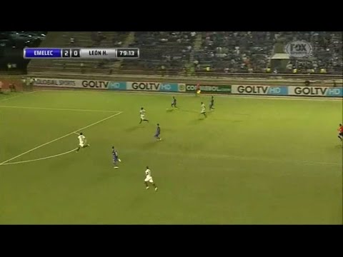 Emelec 3 - 0 León de Huánuco Copa Sudamericana 2015