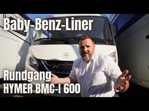 Baby-Benz-Liner: HYMER B-Klasse MC-I 600 - ausführlicher Rundgang im Sondermodell White Line 2023