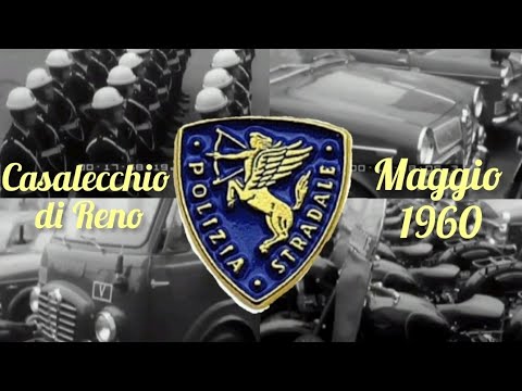 Inaugurazione  caserma Polizia Stradale di Casalecchio di Reno,  maggio 1960
