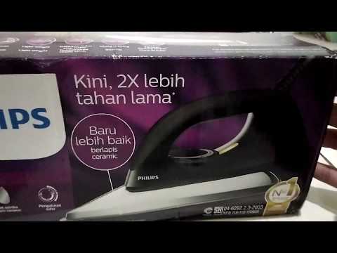 Unboxing Setrika Philips HD-1173-80