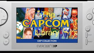 Evercade EXP Capcom Library. The 18 already built in games on this handheld. #evercade #evercadeexp