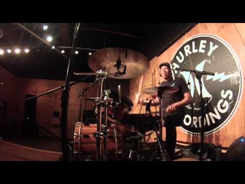 Korey Kingston Horn Tracking Drums At Hurley Studio In Costa Mesa Ca