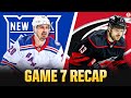 Rangers DEFEAT Hurricanes In Game 7, ADVANCE To ECF To Face Lightning | CBS Sports HQ